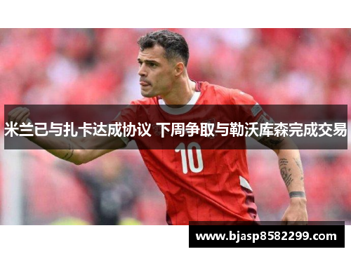 米兰已与扎卡达成协议 下周争取与勒沃库森完成交易